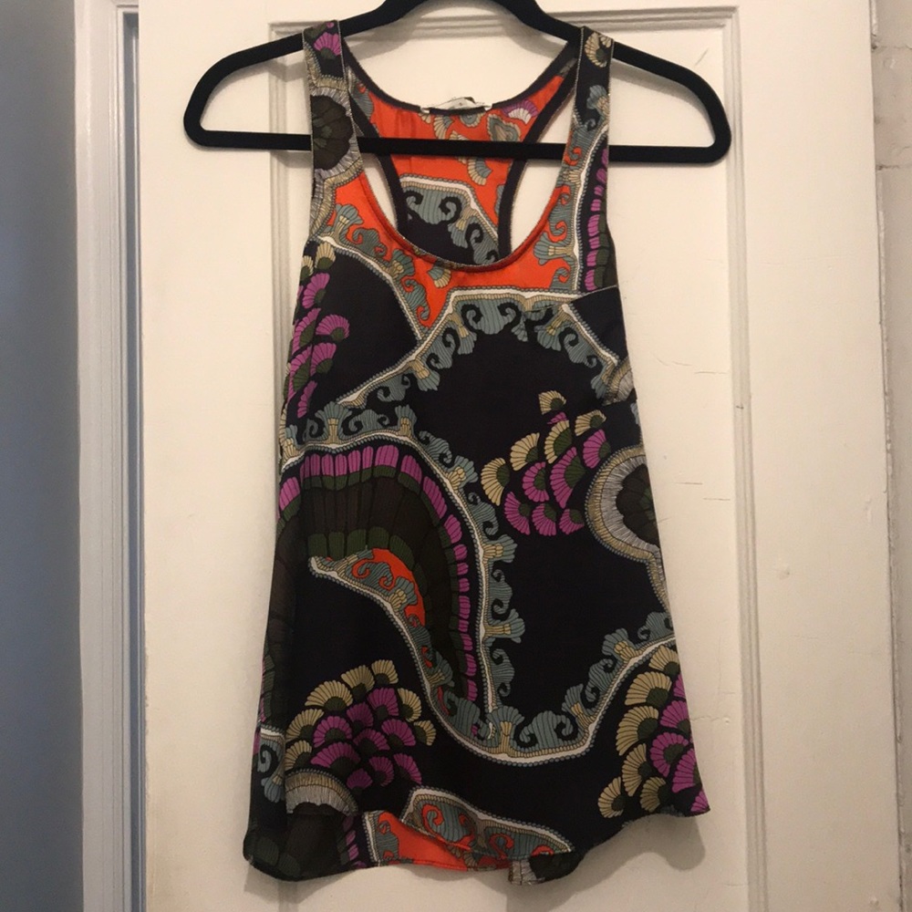 Colorful Collective Concepts Racerback Tank, Sz S